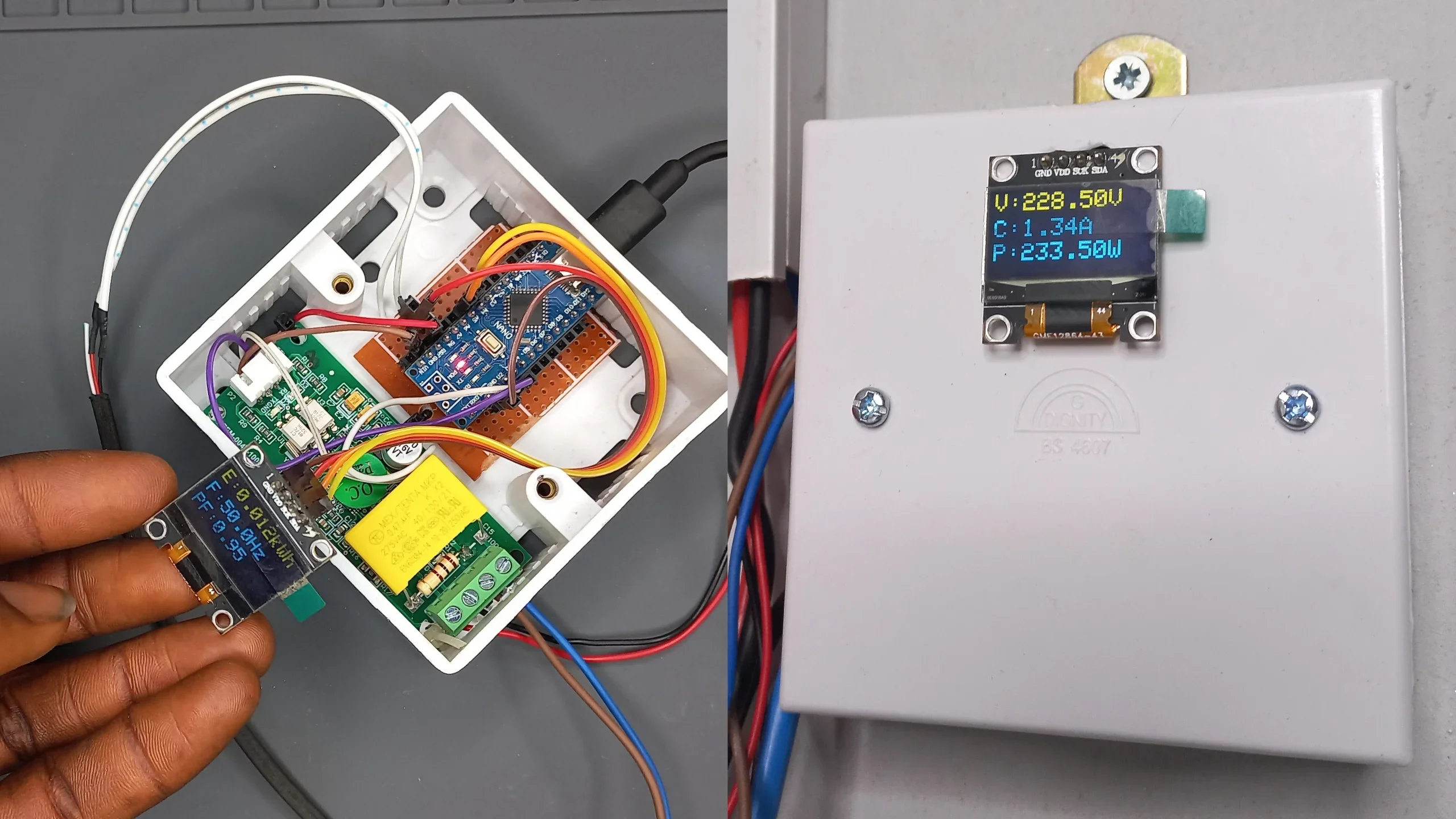 Power and Energy Monitoring Device