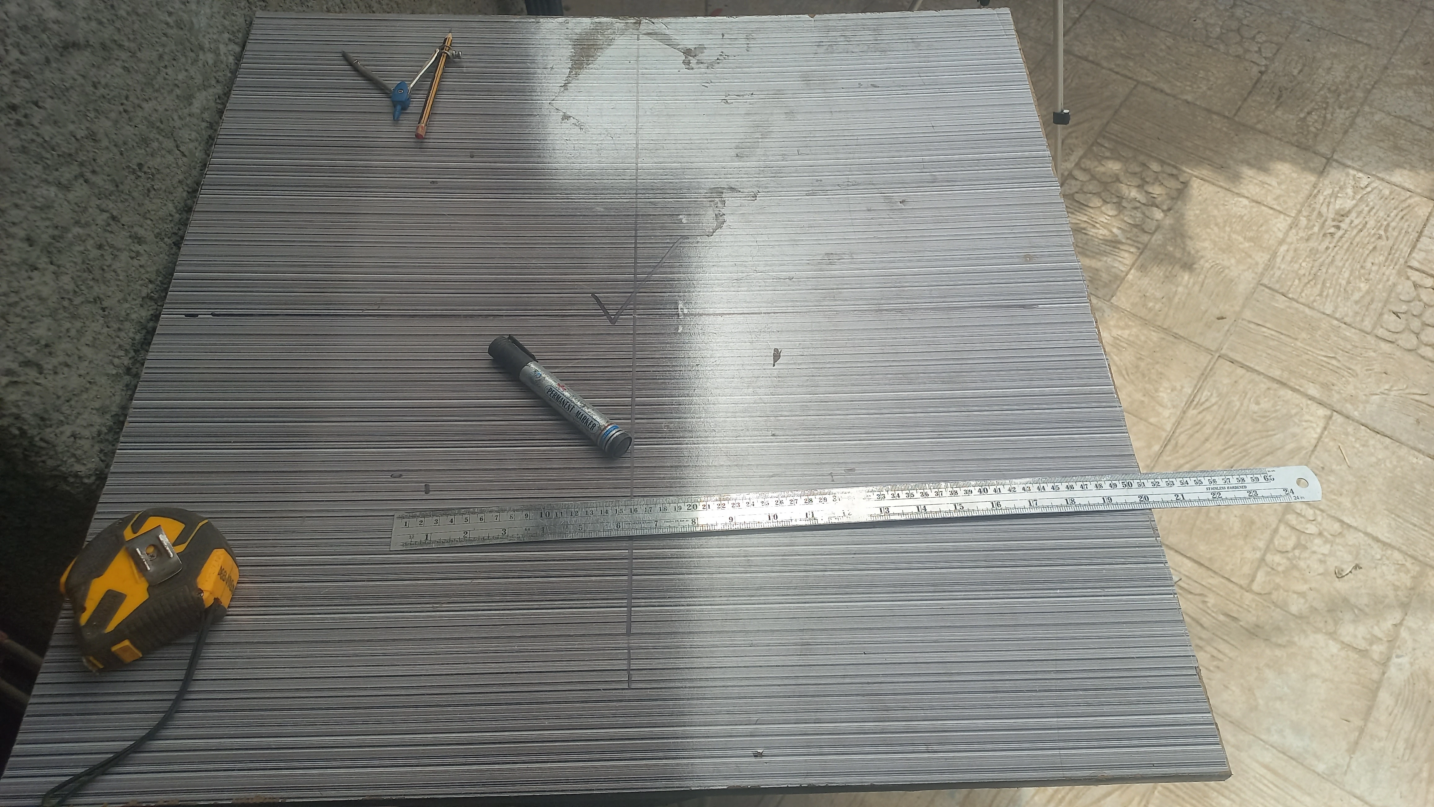 Board layout and measurement planning — view 2