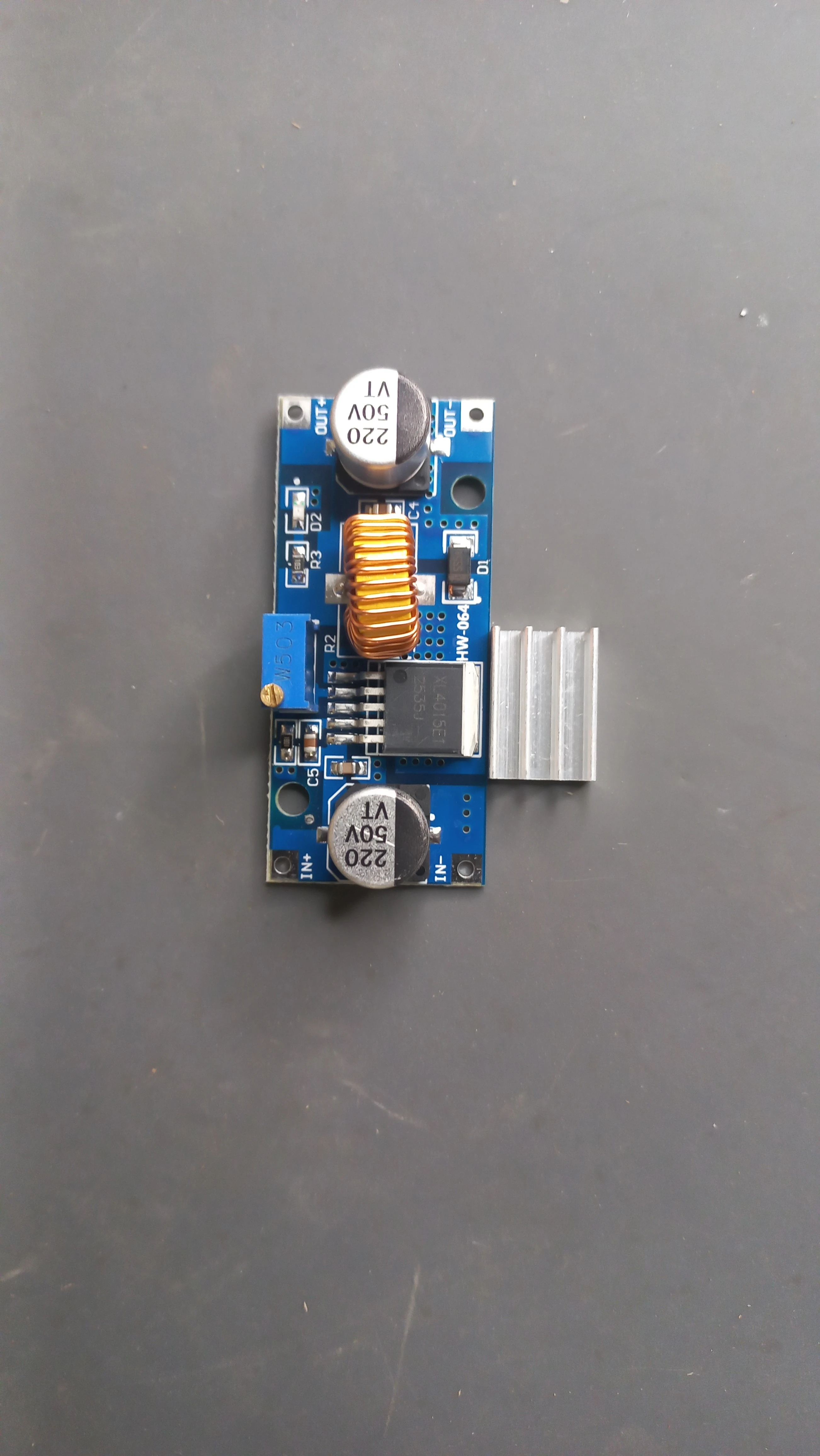 DC-DC step-down buck converter module — angle 1