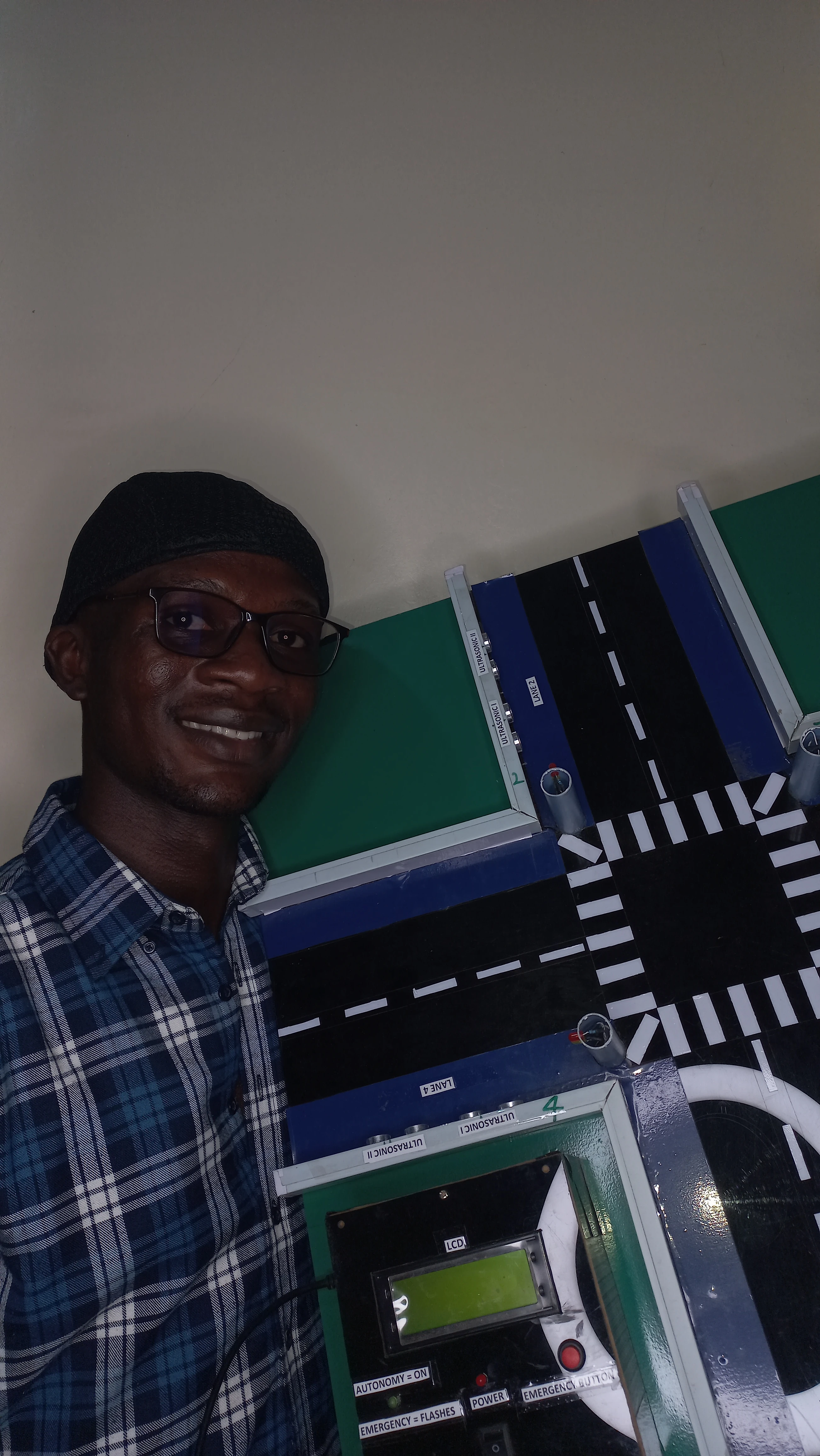 Developer with completed adaptive traffic signal system — view 2