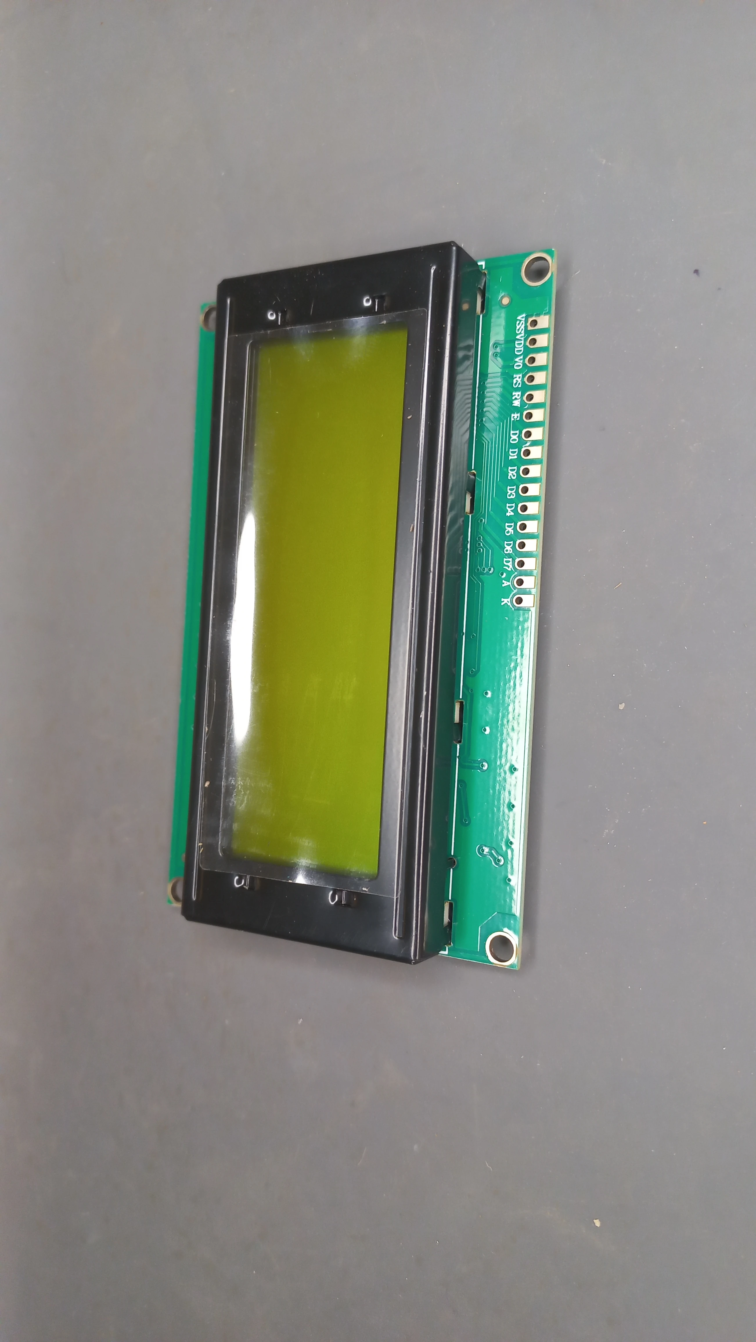 20x4 character LCD display module