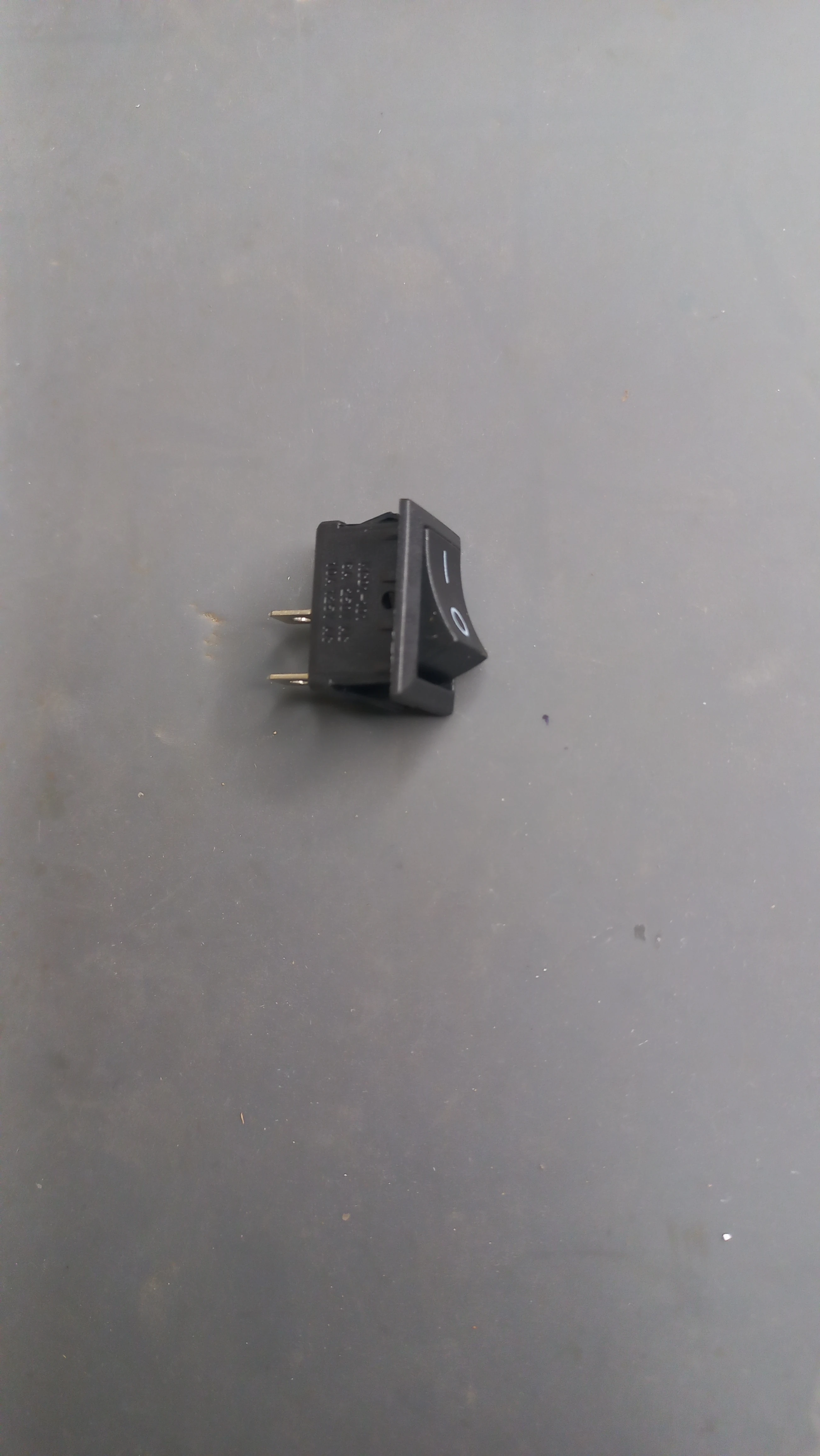 Rocker power switch — angle 2
