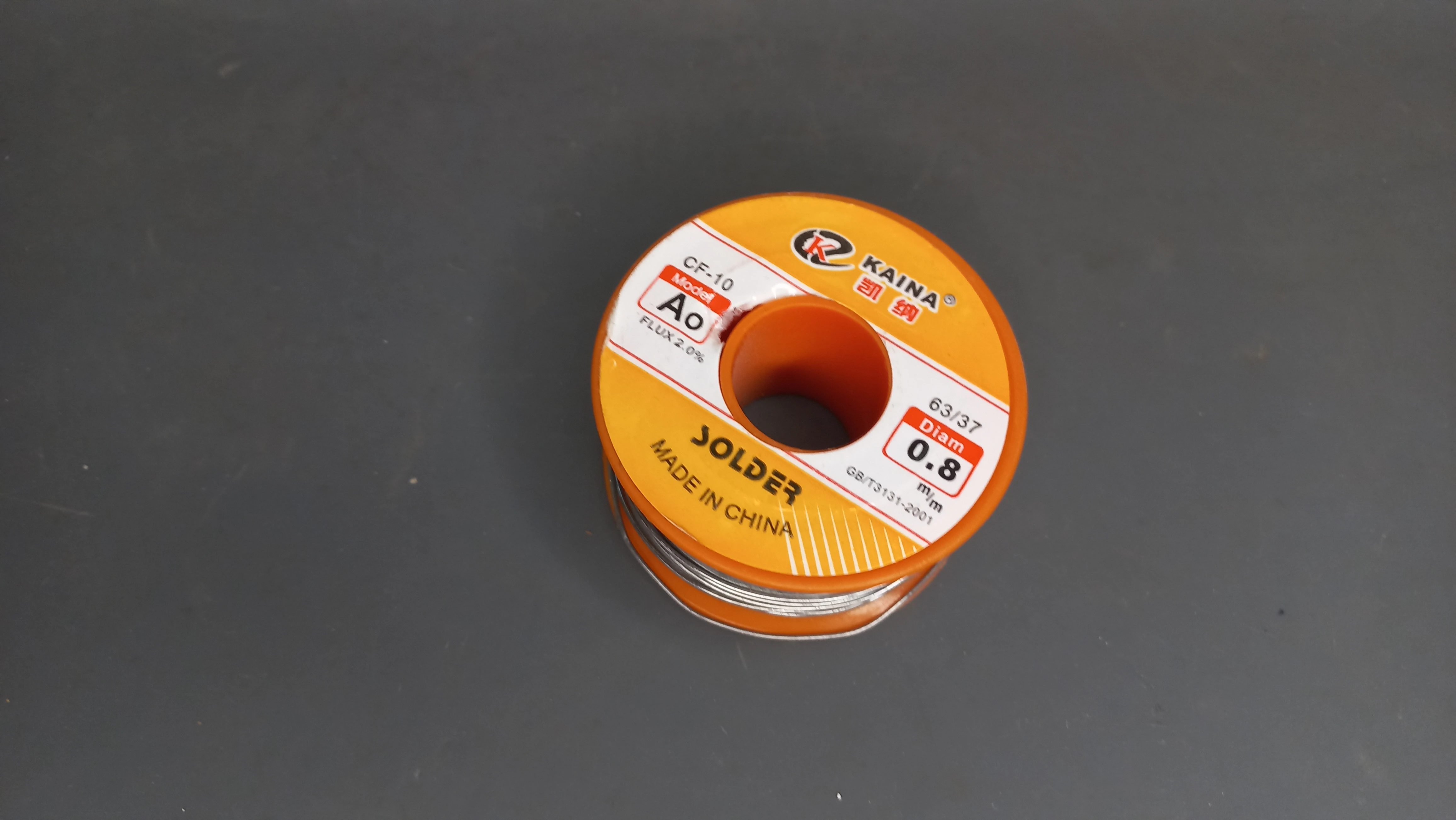 Solder wire reel