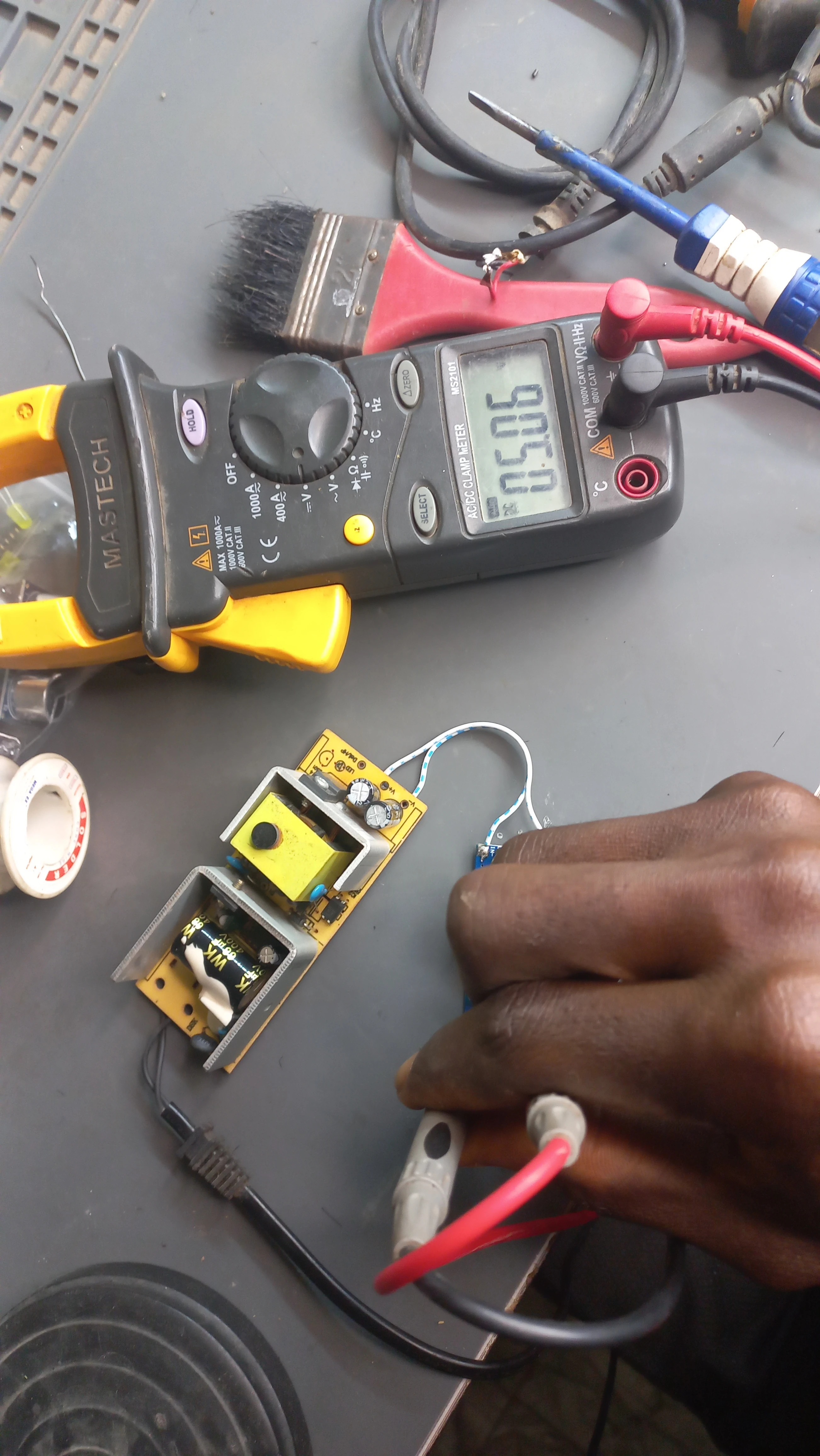 Voltage output verification — reading 2