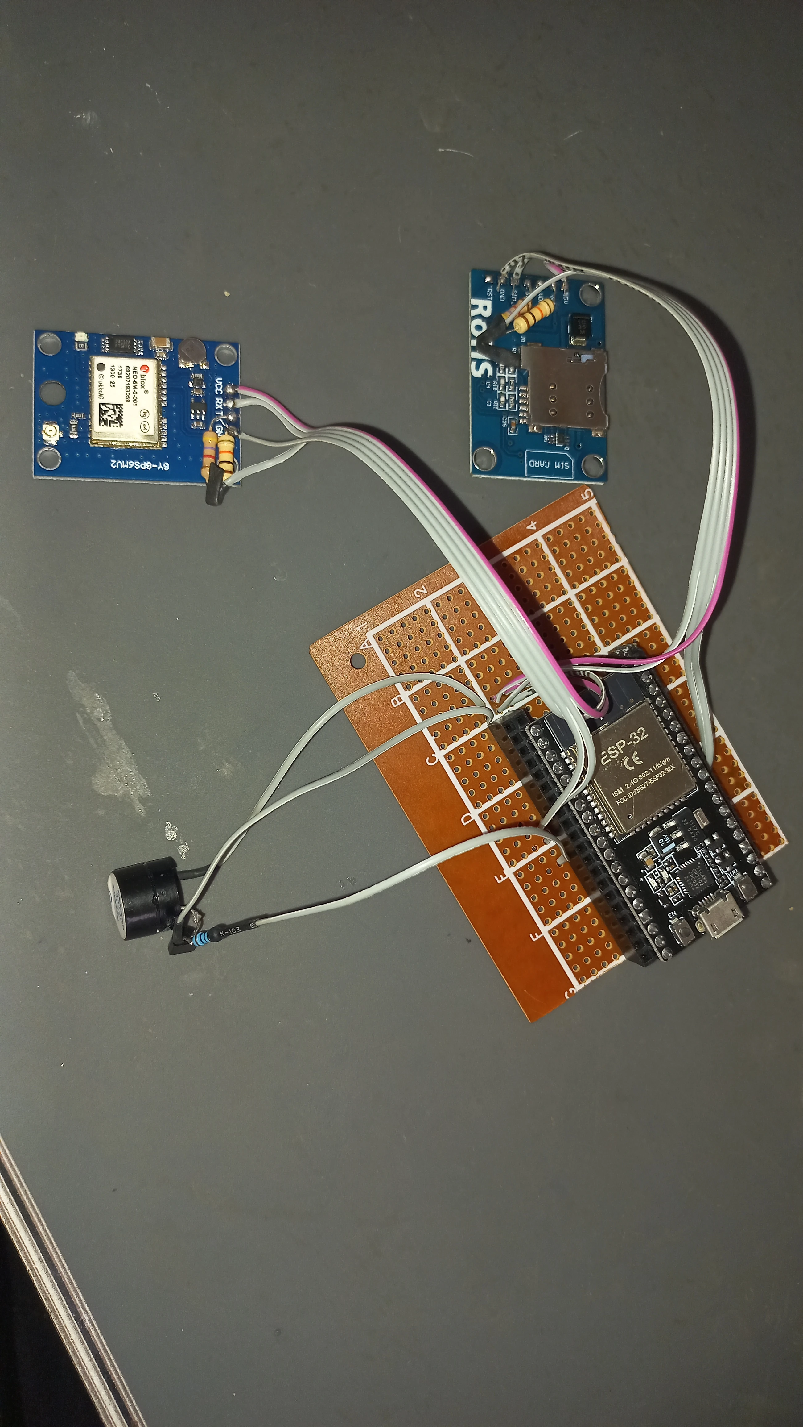 First full assembly with all modules connected